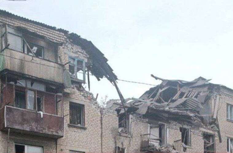 В окупованому Хрустальному  вибухнув газ у житловому будинку, частково обвалився дах