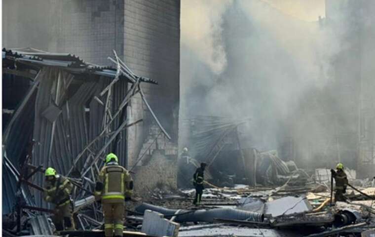 Завод хумусу Yofi отримав значні пошкодження після прильоту: виробництво зупинено