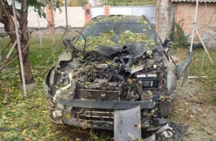 Russians struck the Zaporizhzhya district with a drone: a 54-year-old man was injured