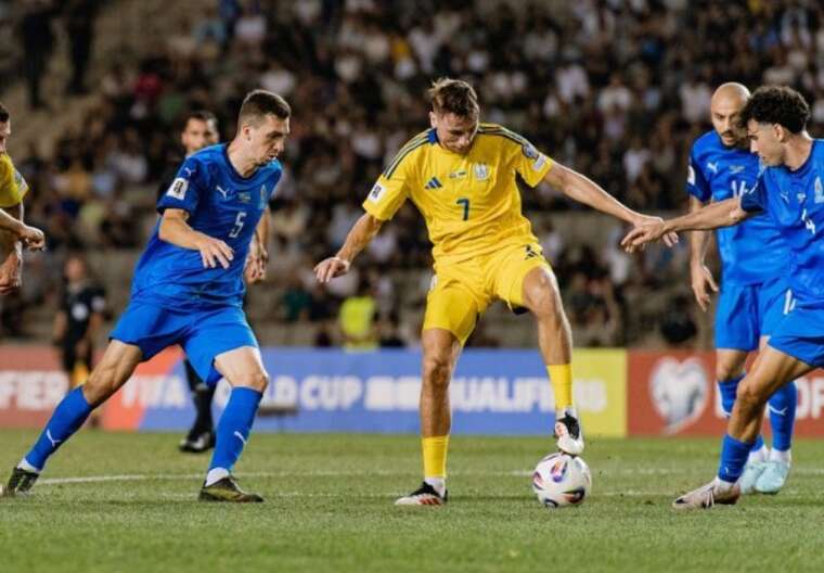 Україна обіграла Азербайджан 2:1 у відборі до ЧС-2026