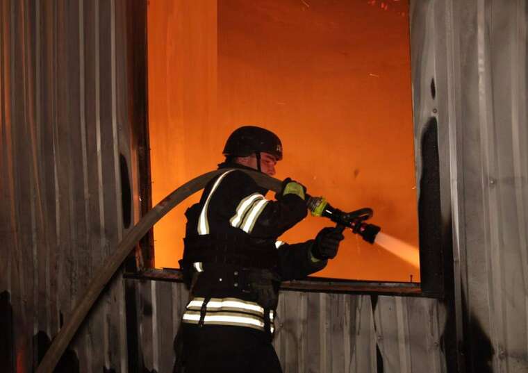 Hit of "Shaheds" in Chernihiv Region: SES showed destruction in Nizhyn, one person injured