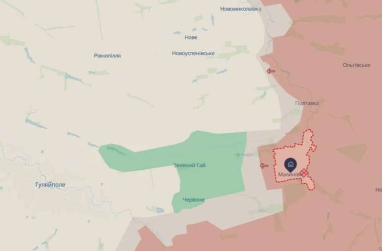 Росіяни просунулися на Запоріжжі та Дніпропетровщині, - Deepstate