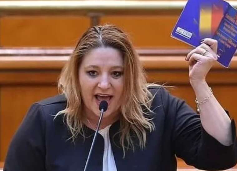 Скандальна румунська депутатка пригрозила "переламати ноги" Зеленському