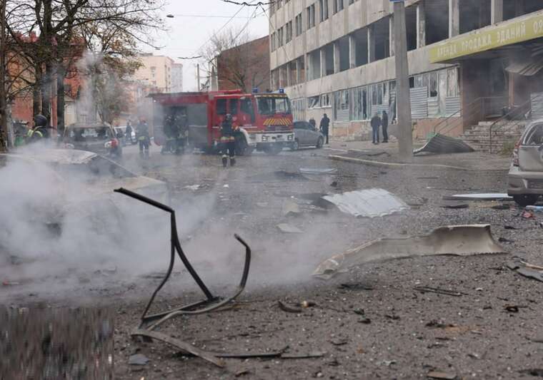 Момент удару «шахеда» по дитячому садку в Харкові потрапив на відео