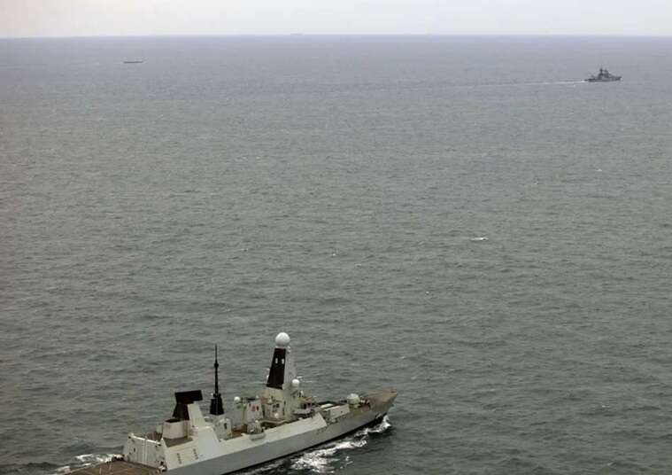 ВМС Британії вперше під командуванням НАТО супроводили російський есмінець через Ла-Манш