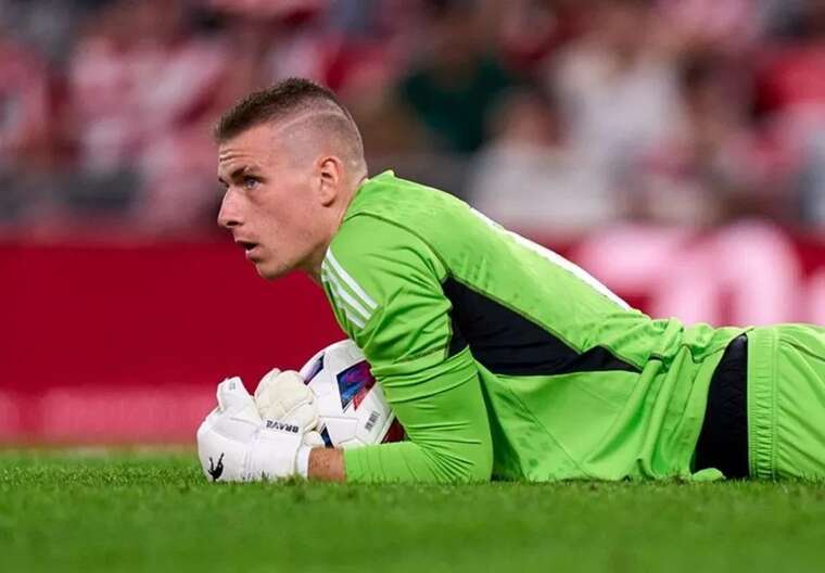 "Сядьте!": Український воротар «Реала» Андрій Лунін отримав жовту картку за агресивну поведінку