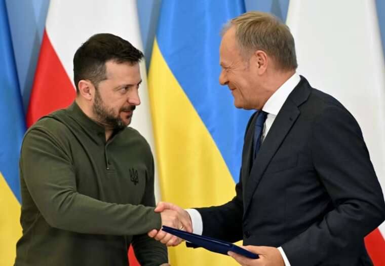 Заява Туска про "2-3 роки війни" стосується фінансової стабільності та активів РФ, – Зеленський