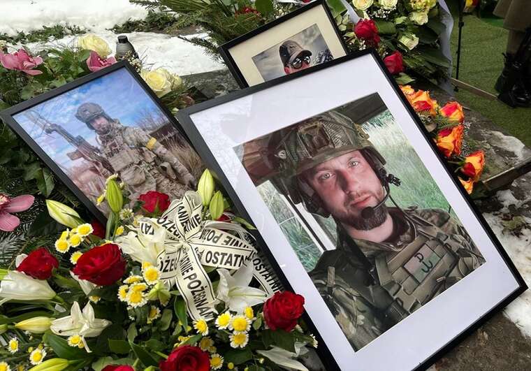 У Варшаві вшанували Даніеля Штибера — польського добровольця, який загинув за Україну під Луганськом