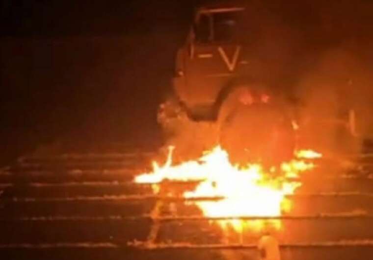 Agents of "ATESH" destroyed a key Russian communication vehicle at the airfield in Rostov-on-Don