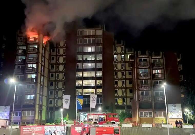 Трагедія в Боснії: пожежа в будинку для літніх людей забрала життя 11 осіб