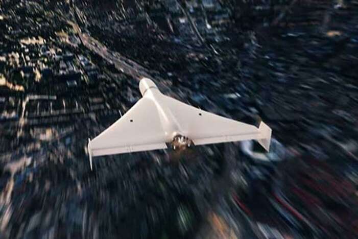 Ukrainian interceptor drones destroyed an enemy "Shahed" over a residential complex