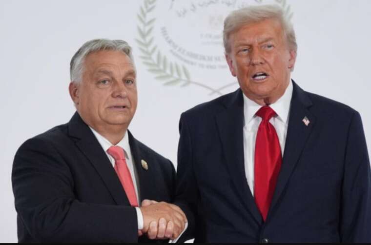 Орбан прибыл в Белый дом для переговоров с Трампом