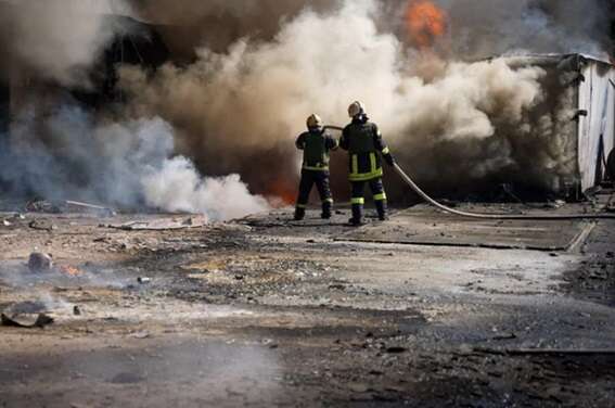 АЗС в селе Коротич под Харьковом полностью разрушена после вражеского удара