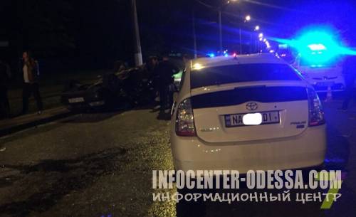 Грузина, устроившего аварию в Одессе, отбили у полиции его земляки