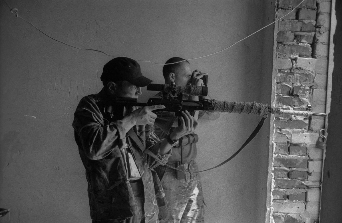 Снайперская пара Артёма Хорунжего. Фото: Александр Гляделов. Horunzhiy_1