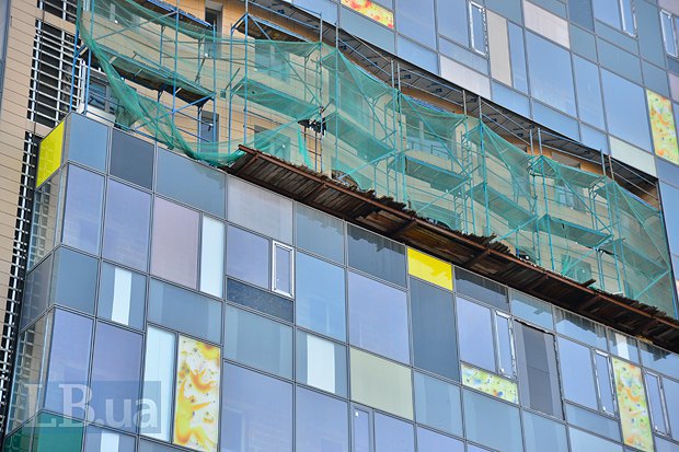 Фрагмент фасада. Снято в январе 2016 г.