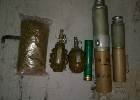 СБУ на Луганщині виявила схованку з танковим кулеметом