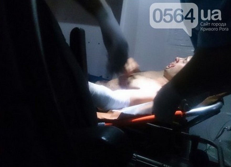 фото 0564.ua, расстреляли компанию из 4 парней