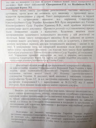 У Конституційному суді скандал: суддя заявив про підробку документів dqxikeidqxidqrant