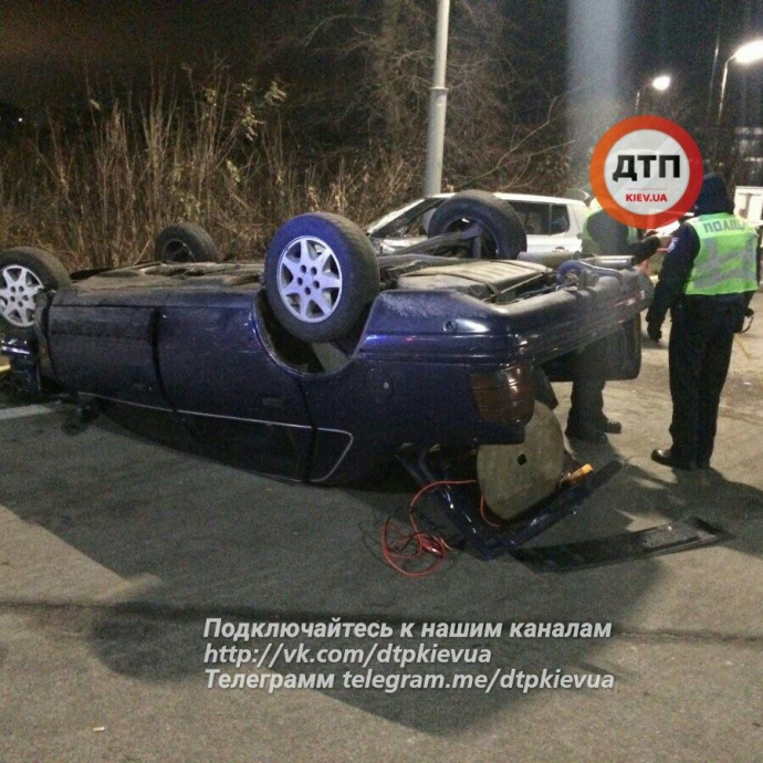 Под Киевом два спящих водителя устроили серьезное ДТП: появились фото (3)