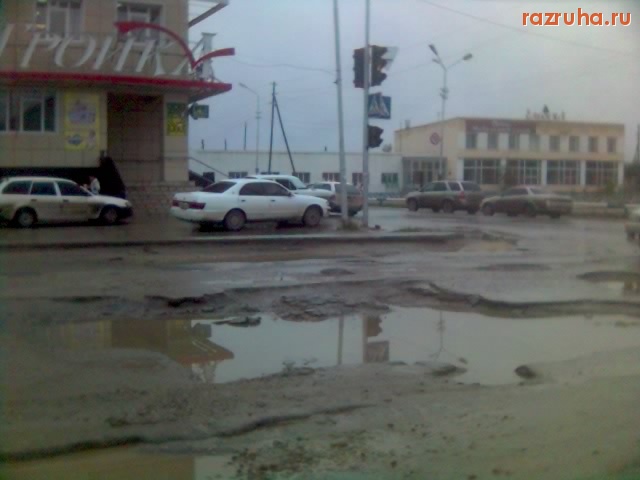 Якутск дорога в центре Якутск дорога в центре