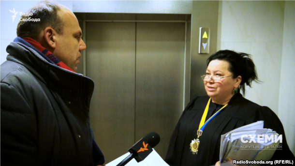 Із журналістом Радіо Свобода суддя Олена Мазурик спілкувалася неохоче