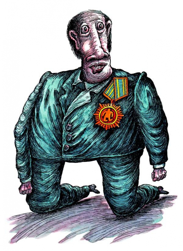 ”В історії Української держави XXI століття виявів колаборації предостатньо”, – пише публіцист Олег Романчук. Художник Володимир Казаневський бачить це так dqxikeidqxidqeant