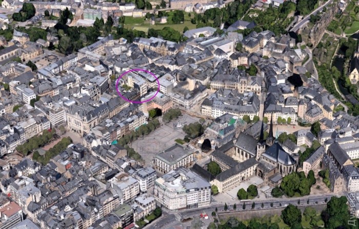 Офис Viber Media S.à r.l. в Люксембурге - рядом с площадью Гильома Второго и собором Нотр-Дам dqxikeidqxidqeant