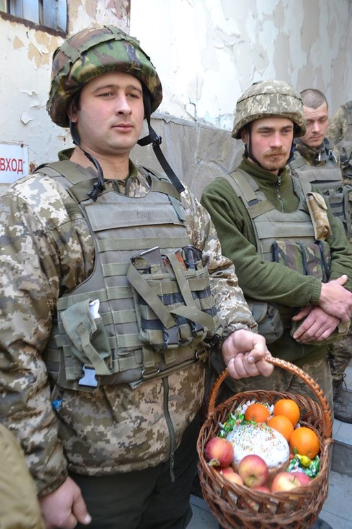 Пасха в зоне АТО