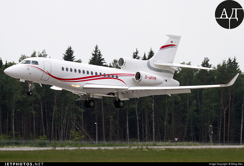  ,   ,      , -    : Falcon 7x (  D-AFPR)  -   .
