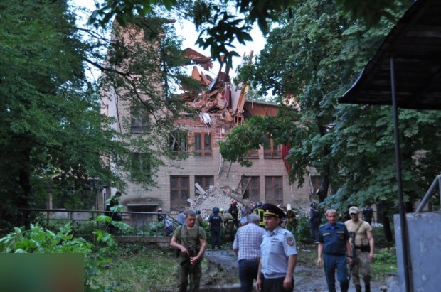 Донецьк, університет, вибух dqxikeidqxidqeant