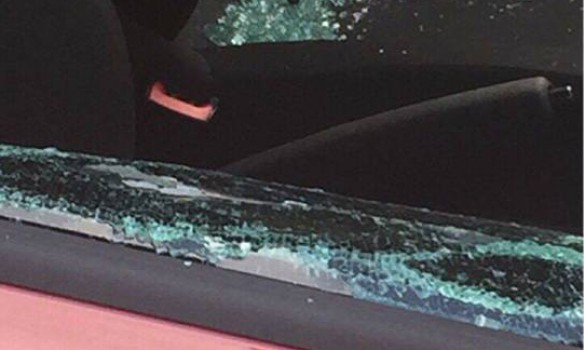 В Киеве обстреляли авто