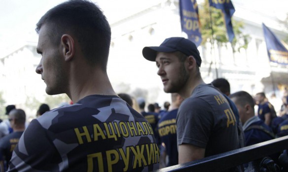 Национальный корпус под Верховной Радой dqxikeidqxidqrant