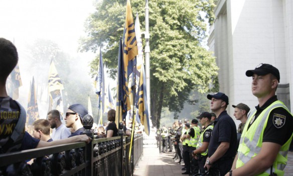 Национальный корпус под Верховной Радой