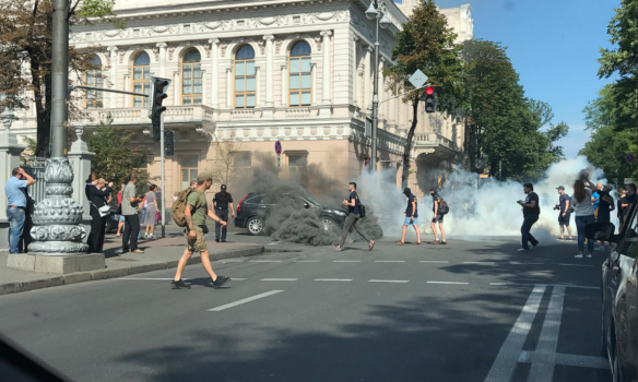 Национальный корпус под Верховной Радой