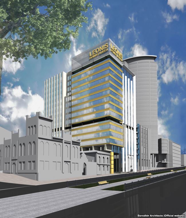 Проект будинку на бульварі Шевченка з сайту архітектурної студії Borodkin Architects dqxikeidqxidqeant