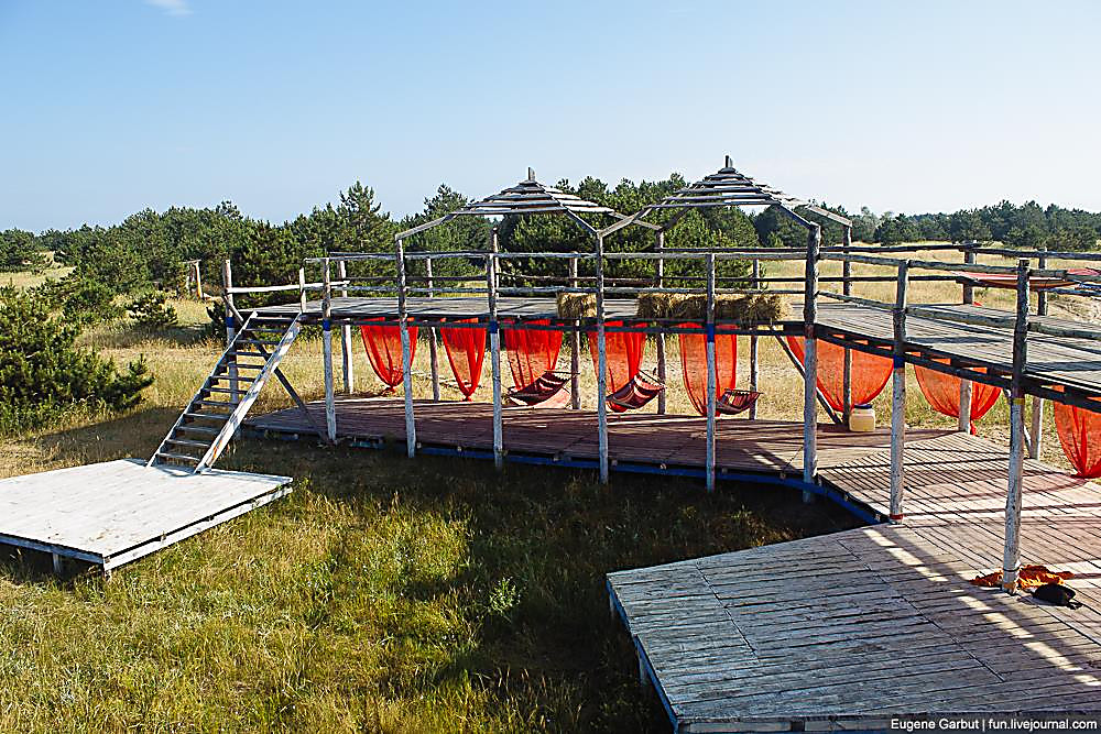 «Кинбурн Кемп» до разрушения dqxikeidqxidqeant