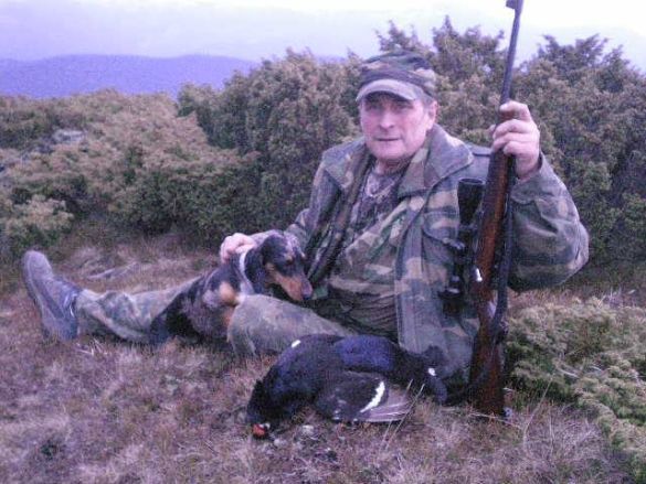 Лісник і вбитий тетерук