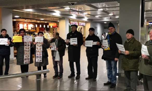 Акция в поддержку украинских политзаключенных, Одесса dqxikeidqxidqeant