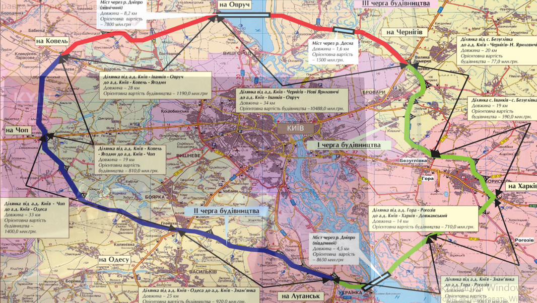 мост, окружная, окружная дорога, дорога Киев dqxikeidqxidqrant