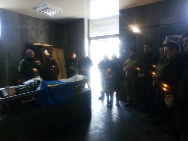 Доброволец из батальона имени генерала Кульчицкого Мирон Климюк скончался на Донбассе 04 Доброволец из батальона имени генерала Кульчицкого Мирон Климюк скончался на Донбассе 04