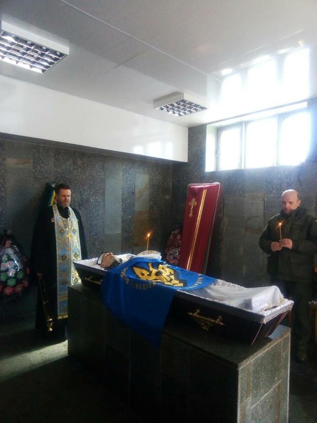 Доброволец из батальона имени генерала Кульчицкого Мирон Климюк скончался на Донбассе 05 Доброволец из батальона имени генерала Кульчицкого Мирон Климюк скончался на Донбассе 05