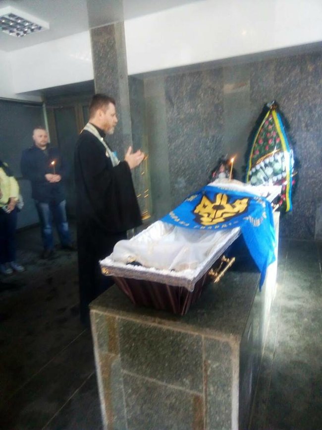 Доброволец из батальона имени генерала Кульчицкого Мирон Климюк скончался на Донбассе 06 Доброволец из батальона имени генерала Кульчицкого Мирон Климюк скончался на Донбассе 06