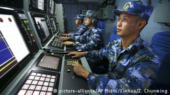 Китайские военные моряки Китайские военные моряки