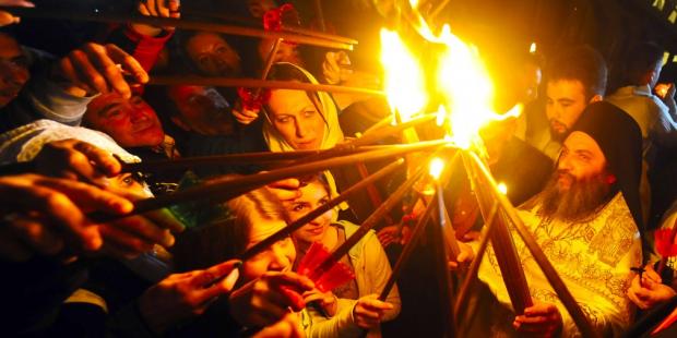 Блгодатный огонь