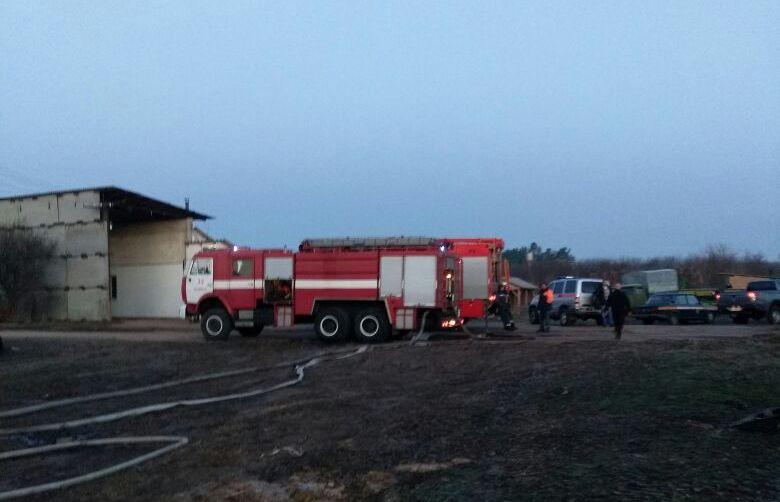 Ð’ пожаре погибли четыре лошади / kyivobl.dsns.gov.ua dqxikeidqxidqrant