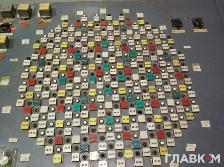 Пульт управління третім енергоблоком ЧАЕС