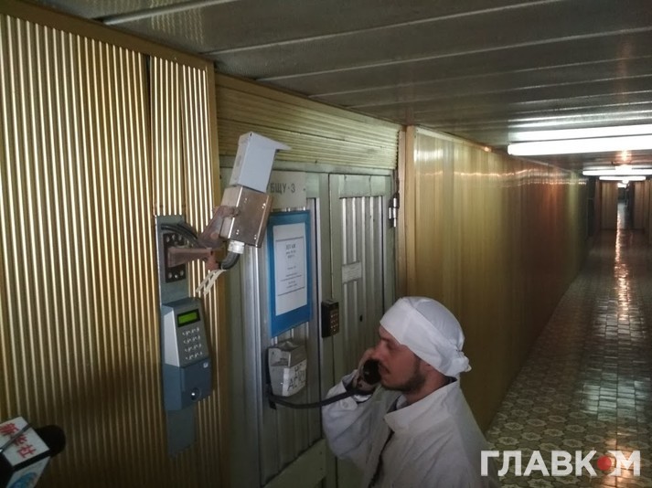 Коридори третього енергоблоку атомної станції