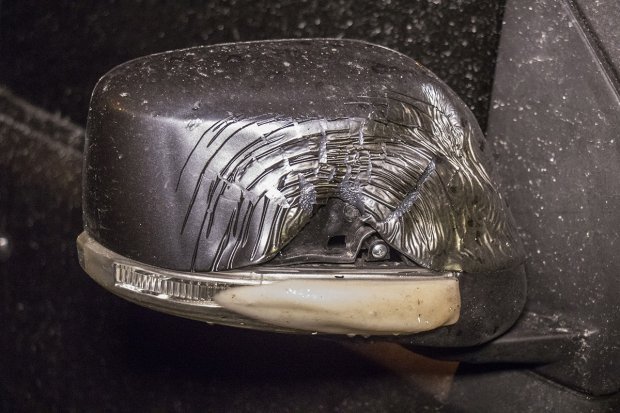 підпал позашляховика