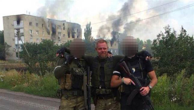 Микаэль Скилт в Марьинке Микаэль Скилт в Марьинке